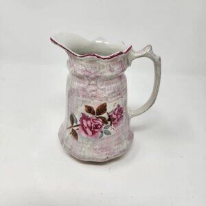 Old Foley Creamer James Kent Chinese Rose replacements 5" old roses